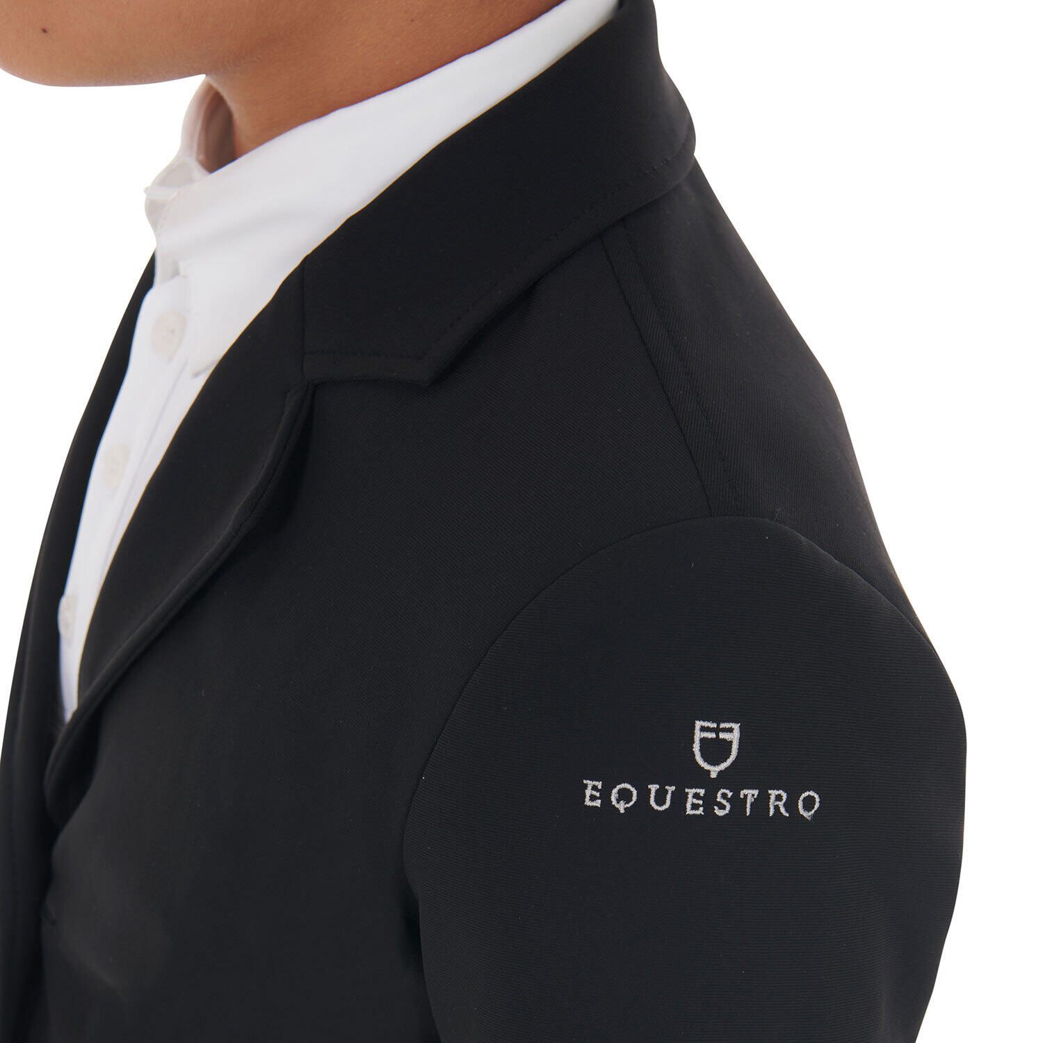 Veste de concours à trois boutons enfant Equestro 6/6