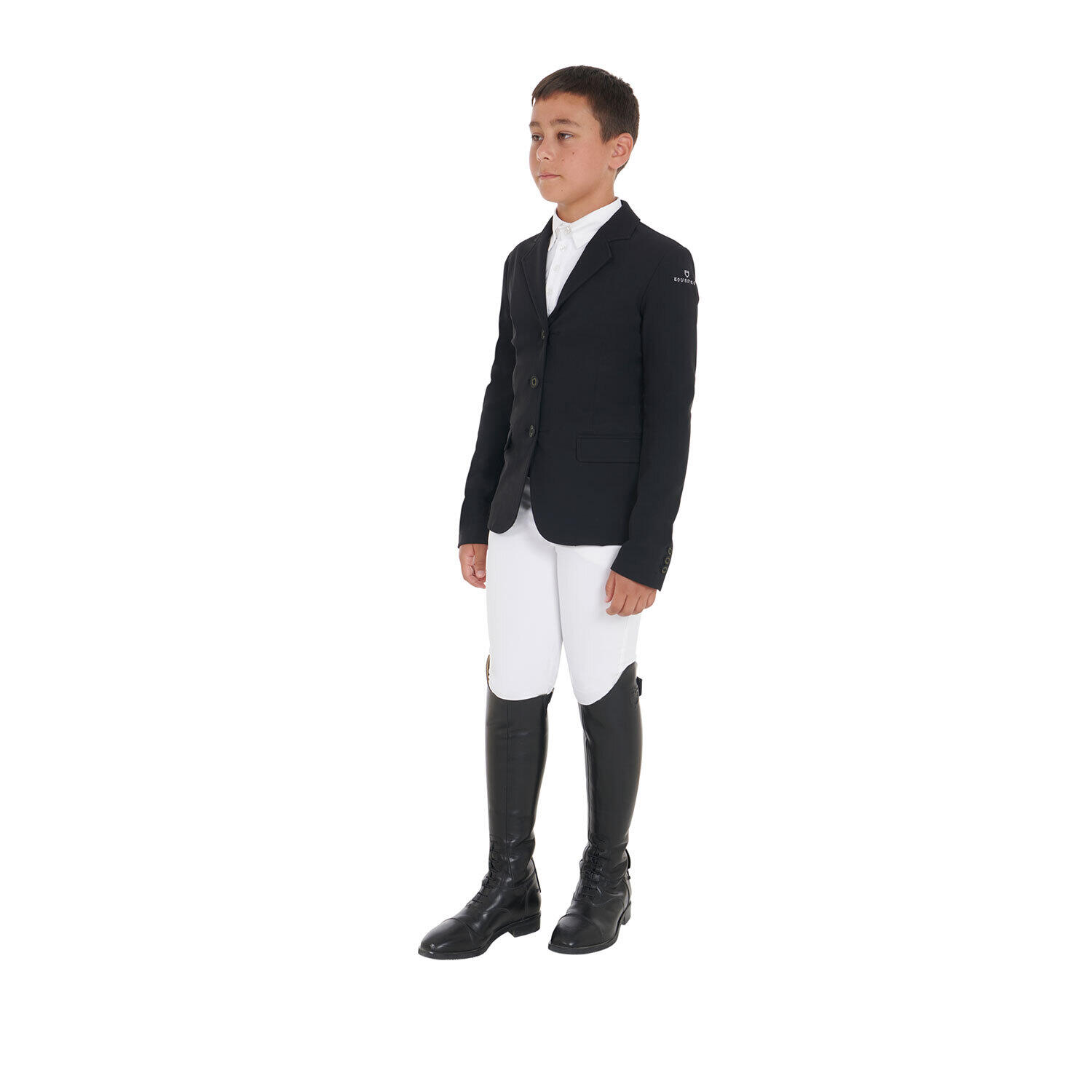Veste de concours à trois boutons enfant Equestro 4/6