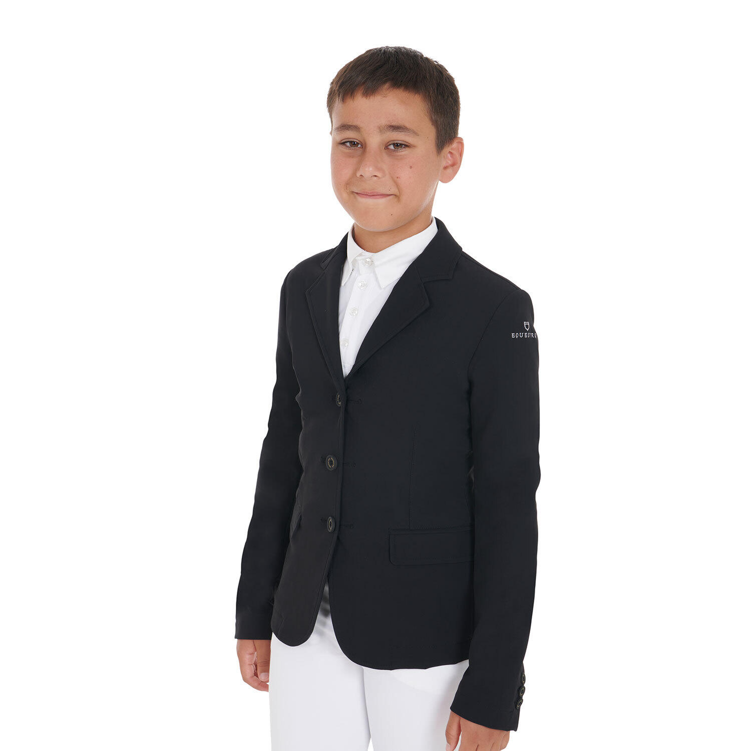 Veste de concours à trois boutons enfant Equestro 3/6