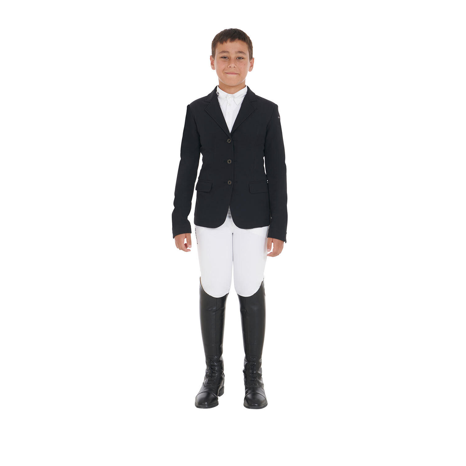 Veste de concours à trois boutons enfant Equestro 2/6