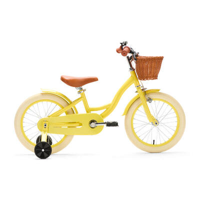 Generation Blanco 16 Zoll Gelb – Kinderfahrrad mit Korb