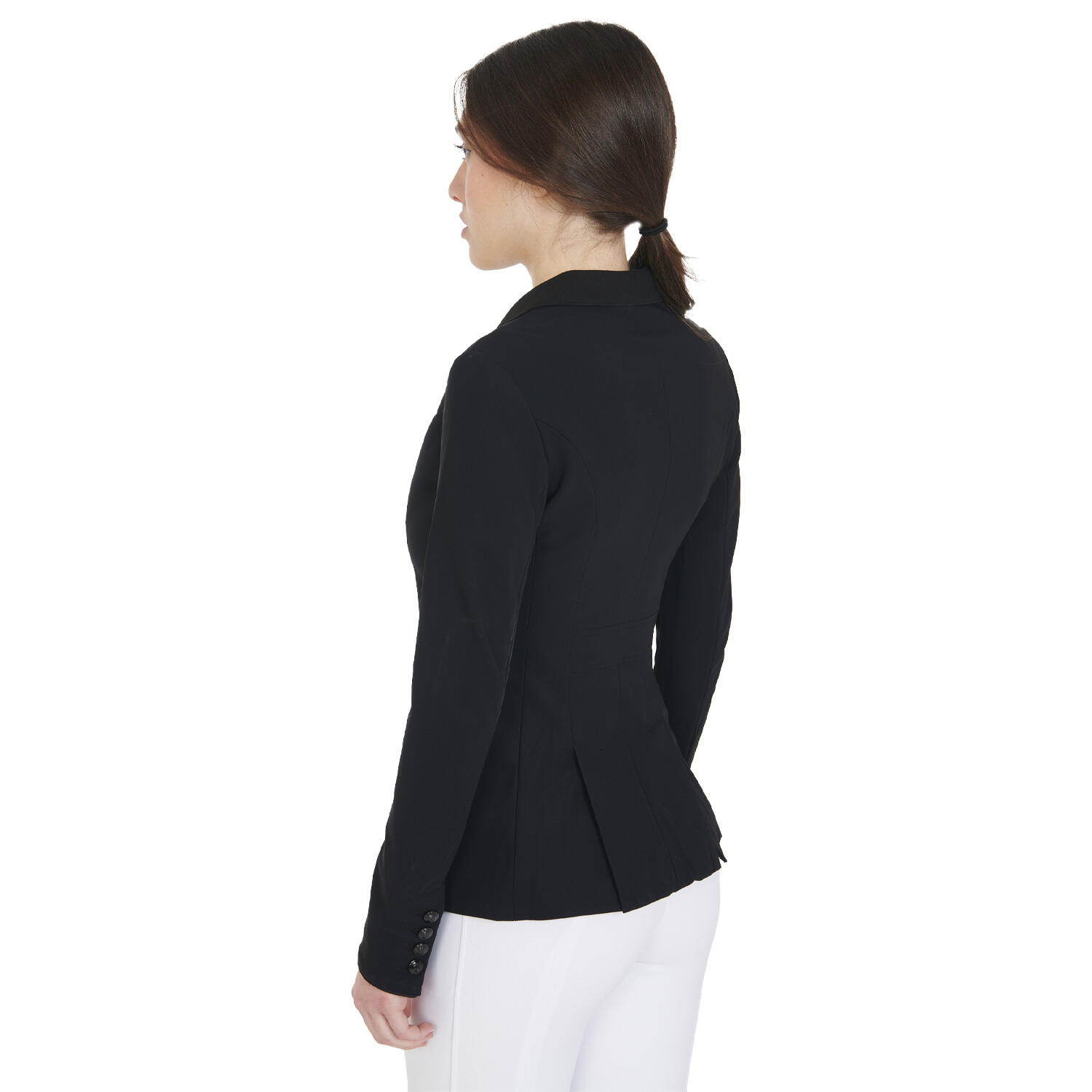 Veste de concours à trois boutons femme Equestro 4/7