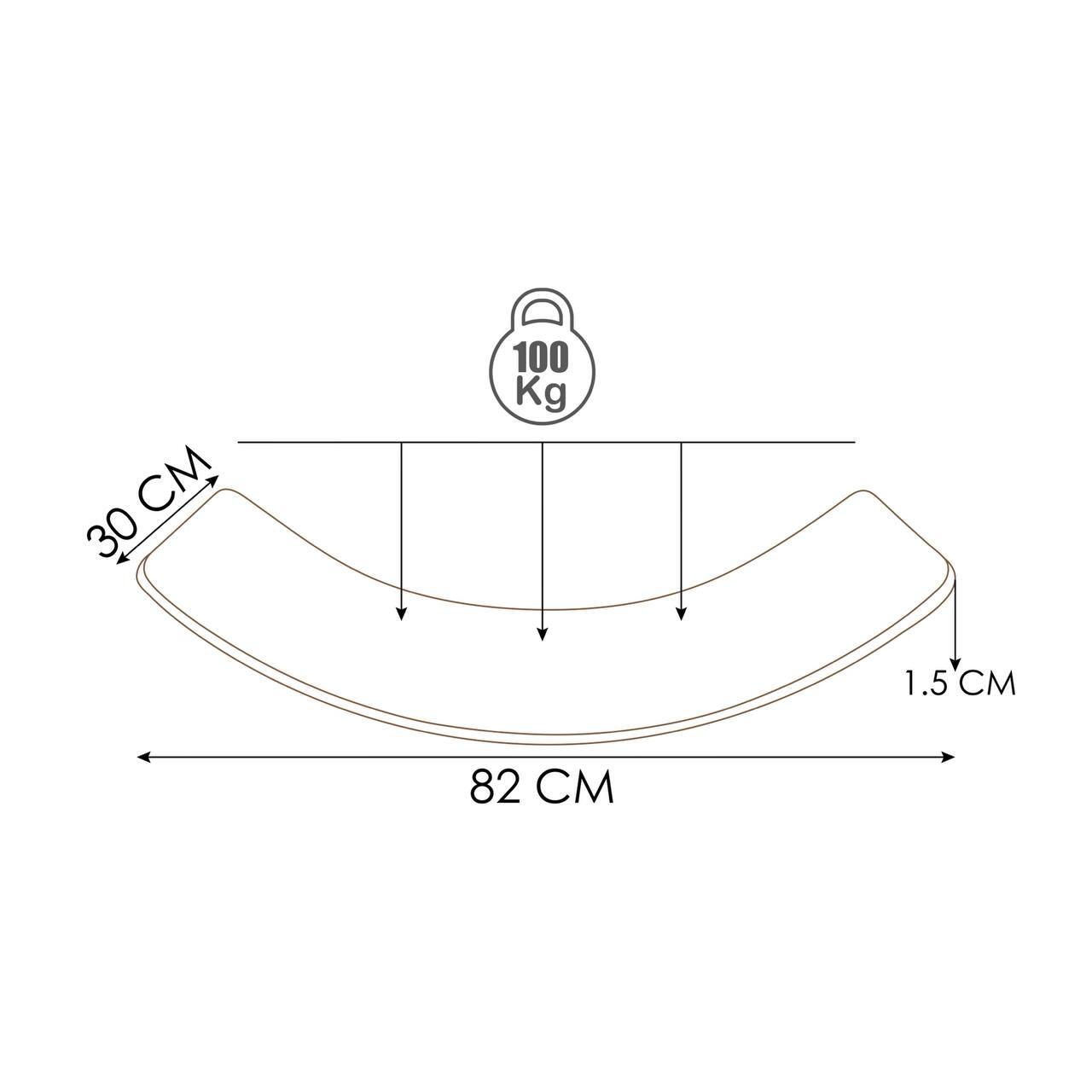 Balancierbrett Balance Board Lama - grün 3/7