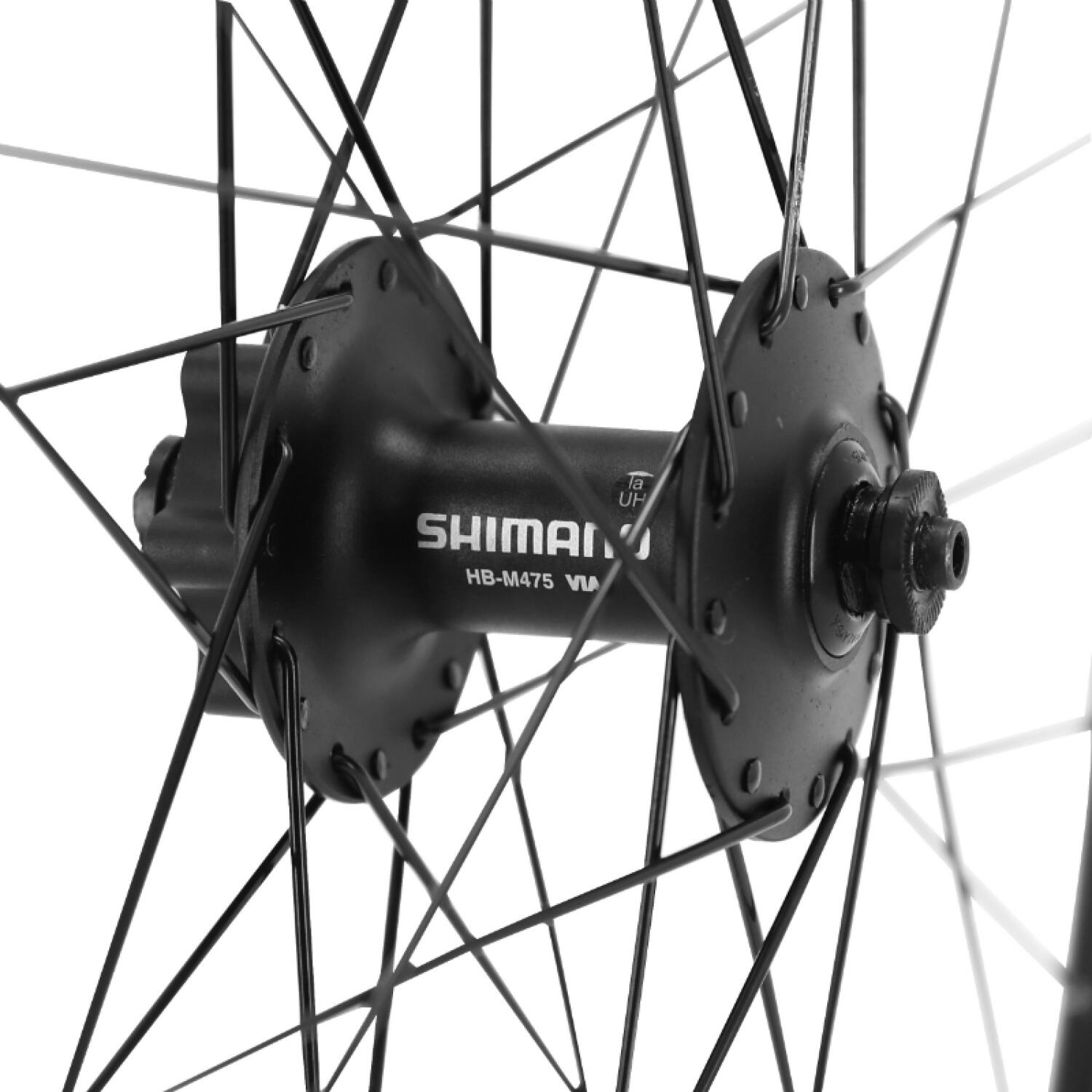 Roue avant Shimano Velox 28 pouces pour vélos de gravel 3/5