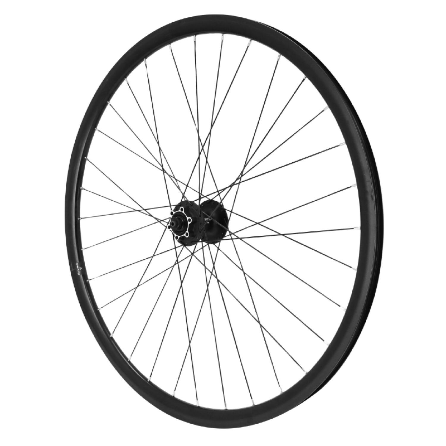 Velox - Roue Gravel Avant Blocage Jante Moyeu Disque Velox 700 Mach1 Tub. Ready Shimano - Pneu - Noir - 28" - Decathlon