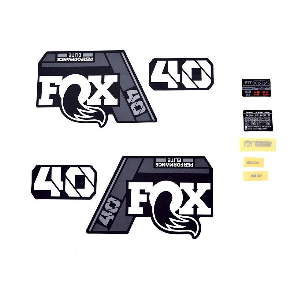 Stickers Fox Factory 2018, 40, P-Se