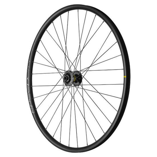 Roue-city avant axe traversant cassette jante Mavic 700 Speedcity Tubeless Ready