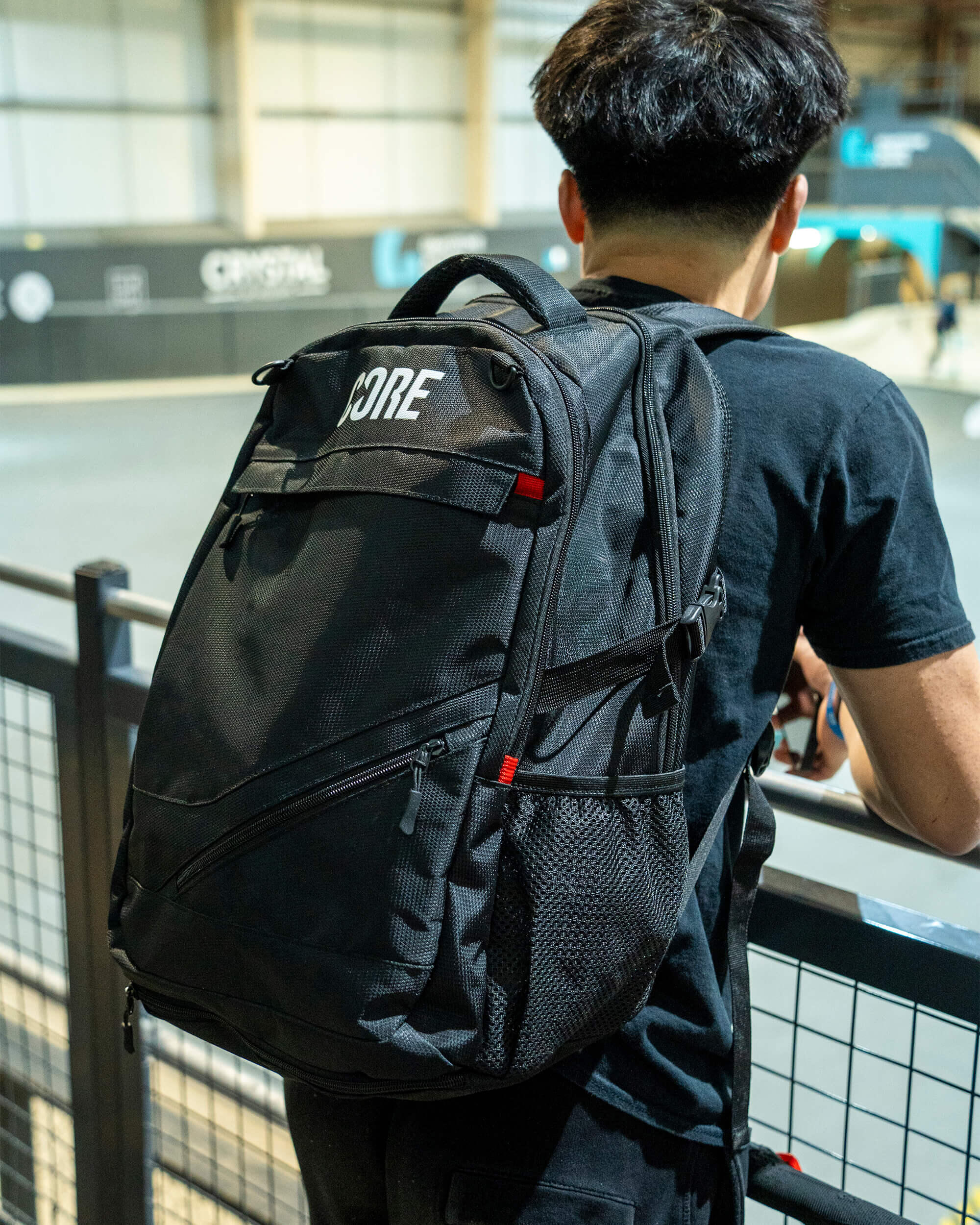 Backpack with net for carrying a helmet Core 7/7