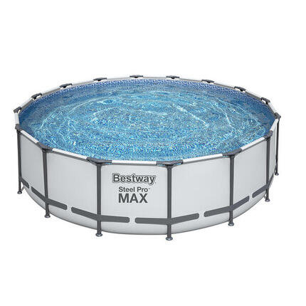 Piscine Steel Pro Max 4,88x1,22 m acier DuraPlus bleue