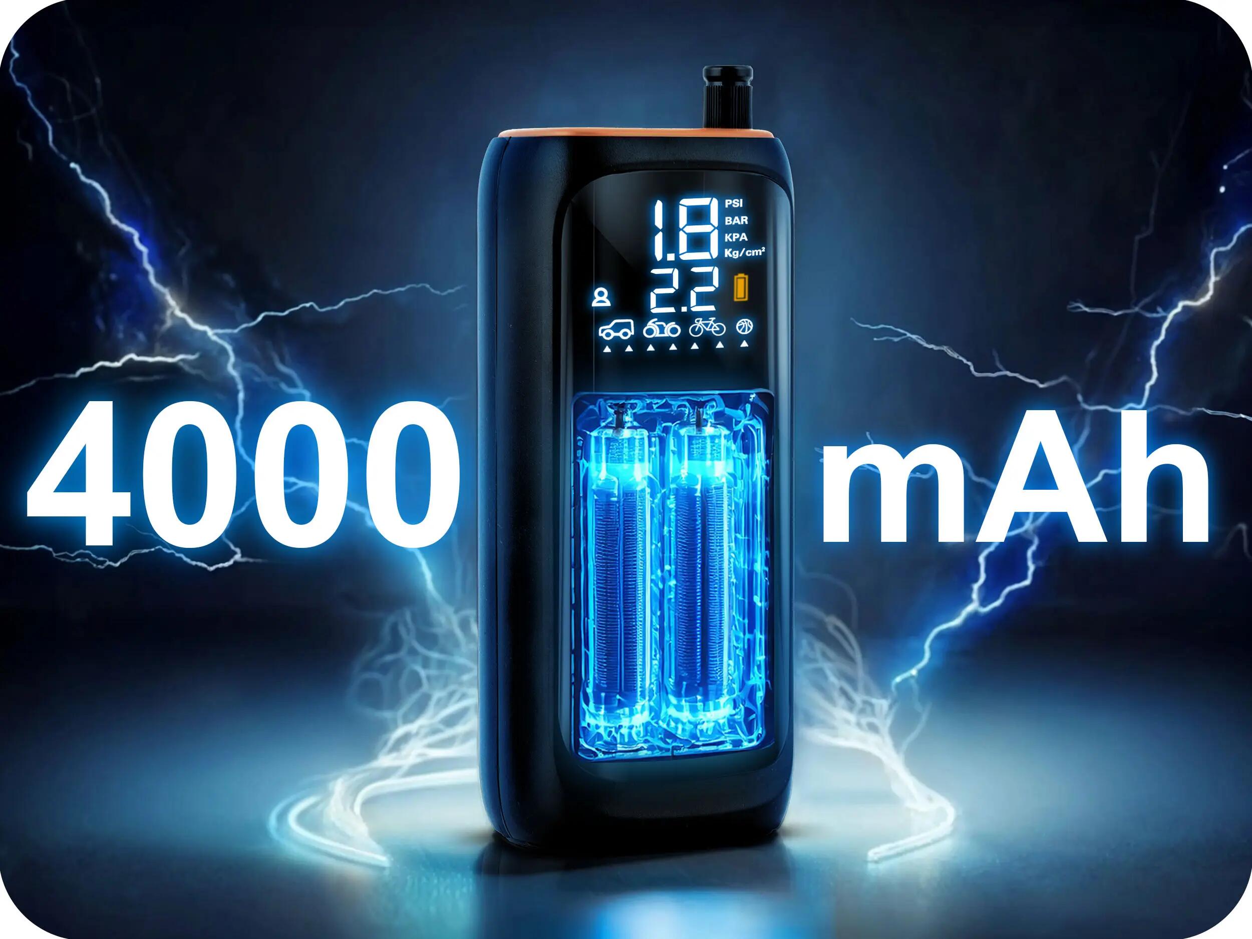 Pompka elektryczna bezprzewodowa mini kompresor Humberg HM-250 6/7