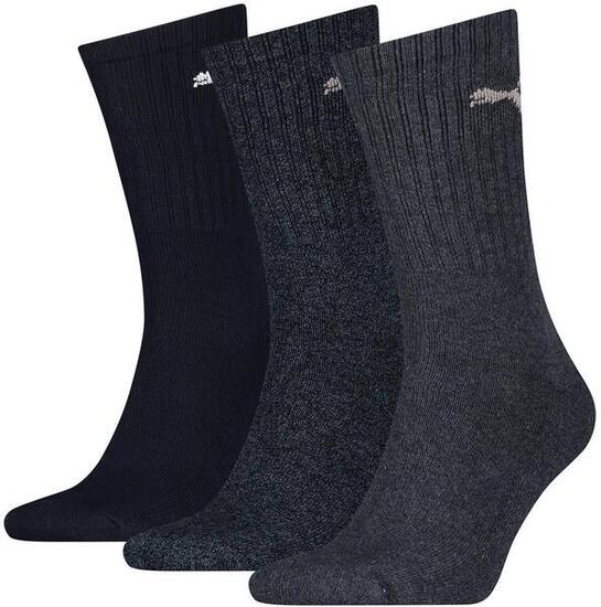 CALZINI Puma Crew Socks 3 Pack Bianca Unisex