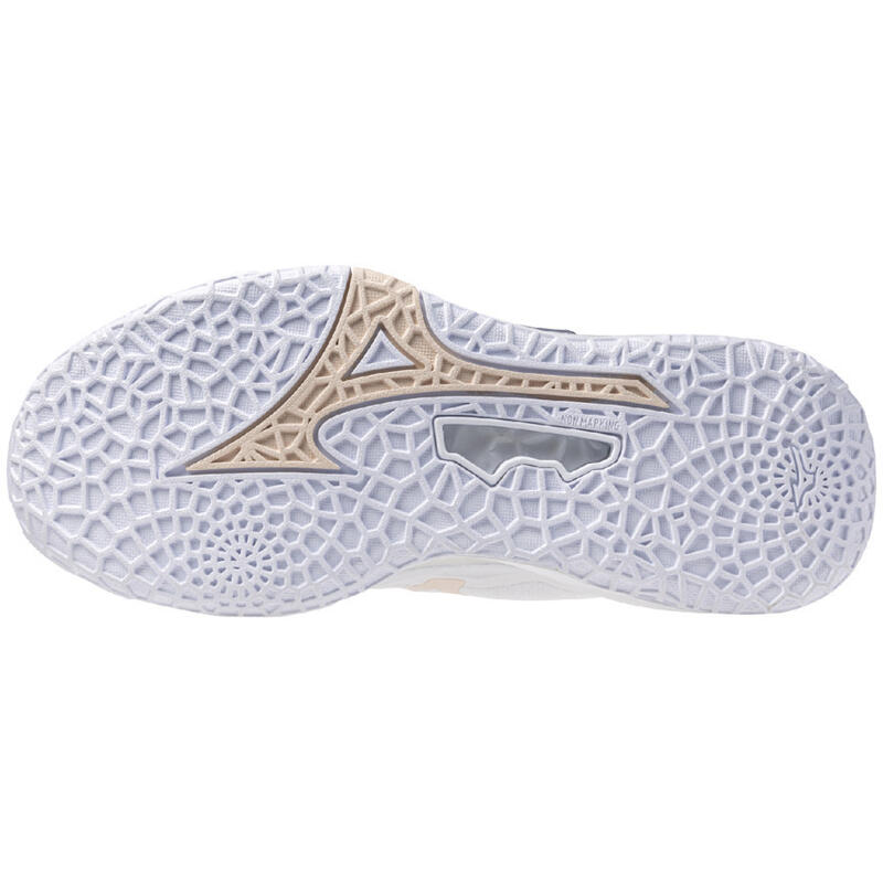 Pantofi sport femei Mizuno Wave Stealth, Alb