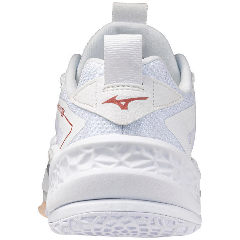Scarpe da ginnastica Mizuno Wave Stealth, Bianca, Donne 3/5