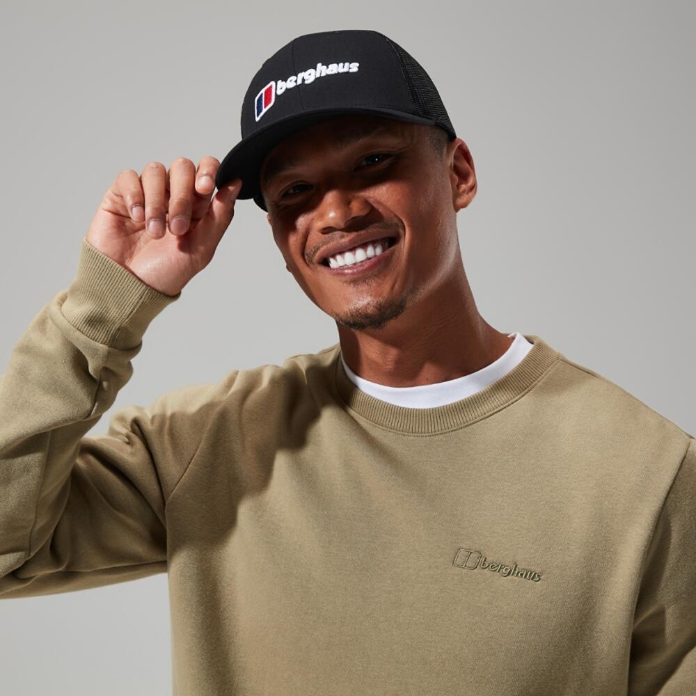 Logo Recognition Trucker Cap - Black 1/5