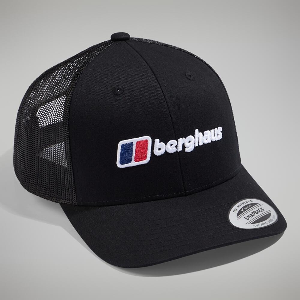 Logo Recognition Trucker Cap - Black 4/5