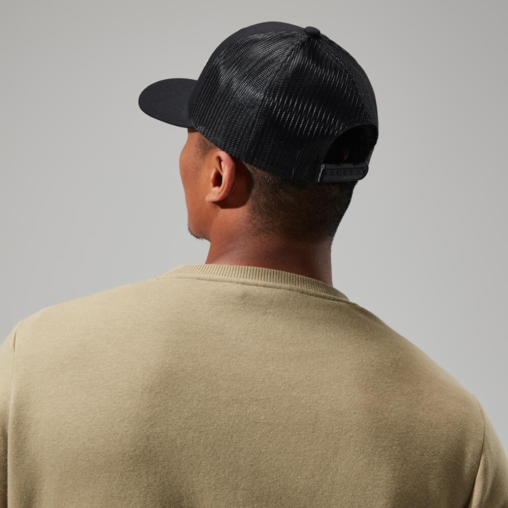 Logo Recognition Trucker Cap - Black 3/5