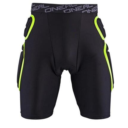 Sous-short de protection VTT - Trail - Noir/Lime