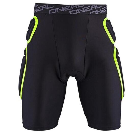 Sous-short de protection VTT - Trail - Noir/Lime
