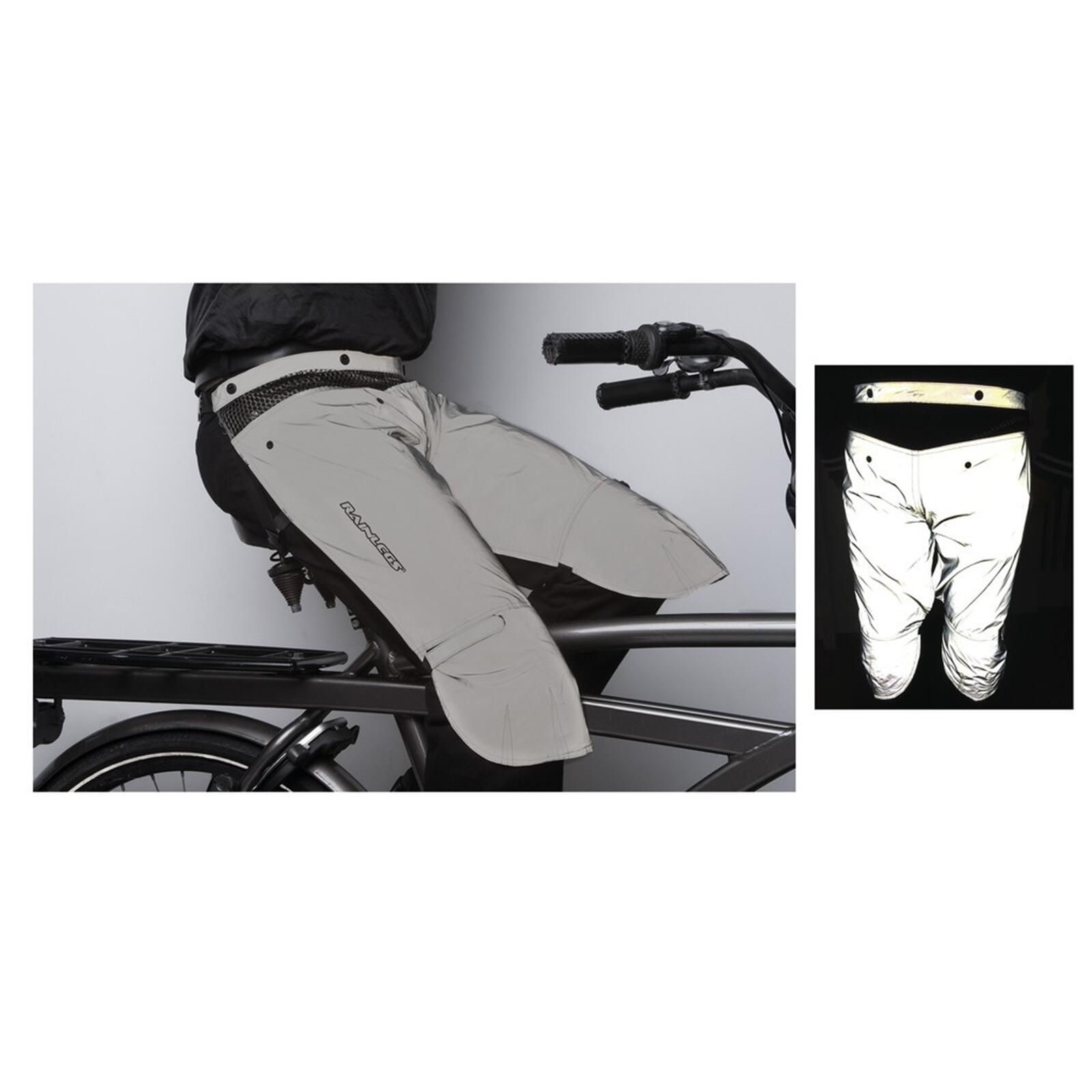 Rainlegs - Pantalon De Pluie Réfléchissant - Poncho - Noir - 48 Xl - Decathlon