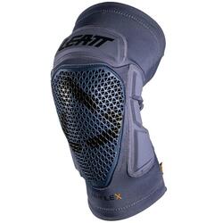 Genouillère Leatt AirFlex Pro — Gel ultra mince, Flint Bleu, Taille unique