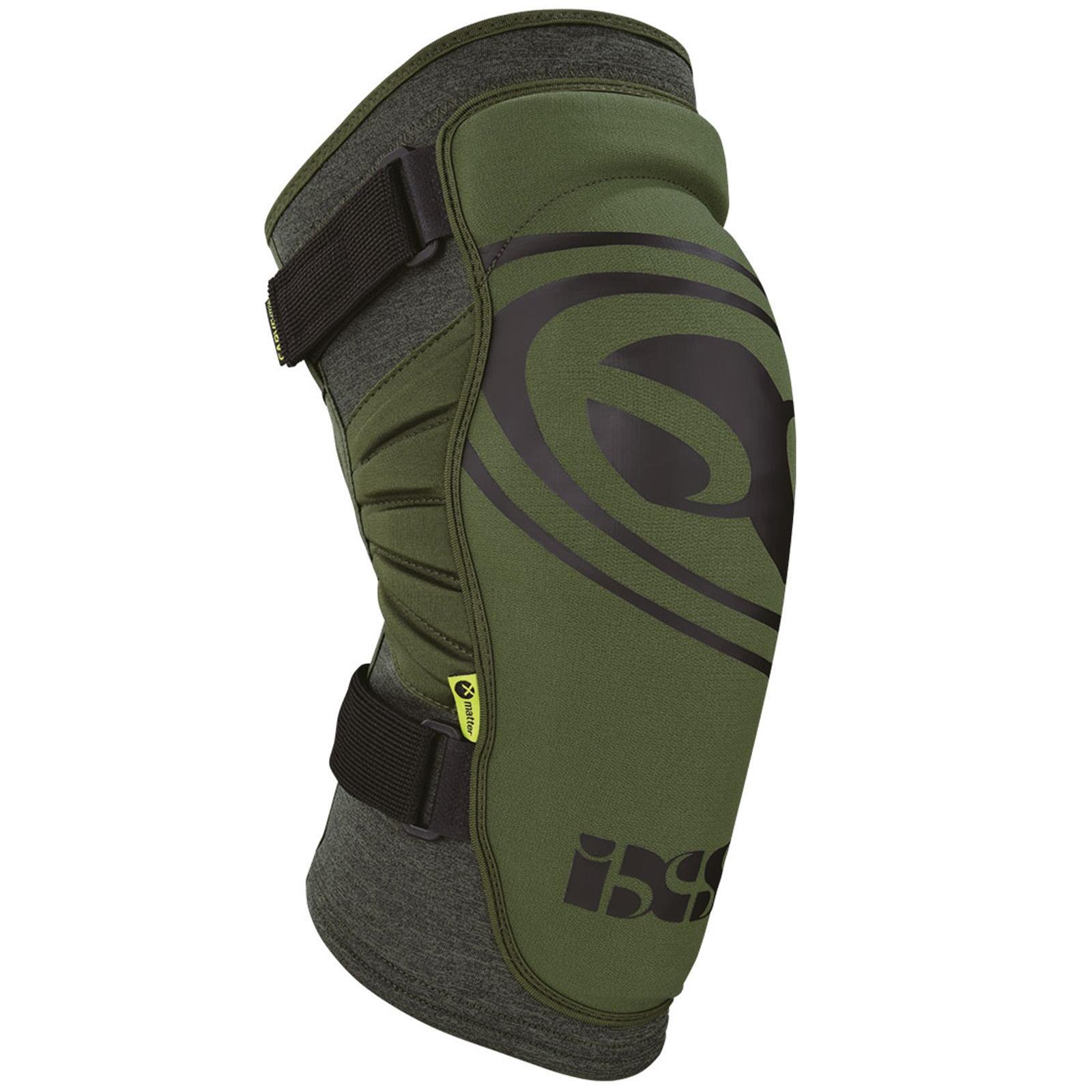 IXS Carve EVO+ kniebeschermer - olijf