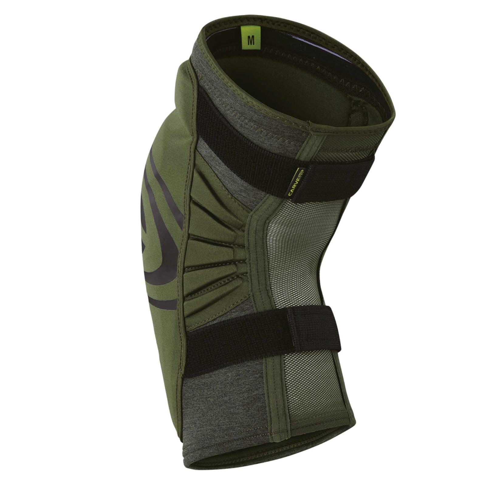 Carve EVO+ Youth knee guard - olive 2/3