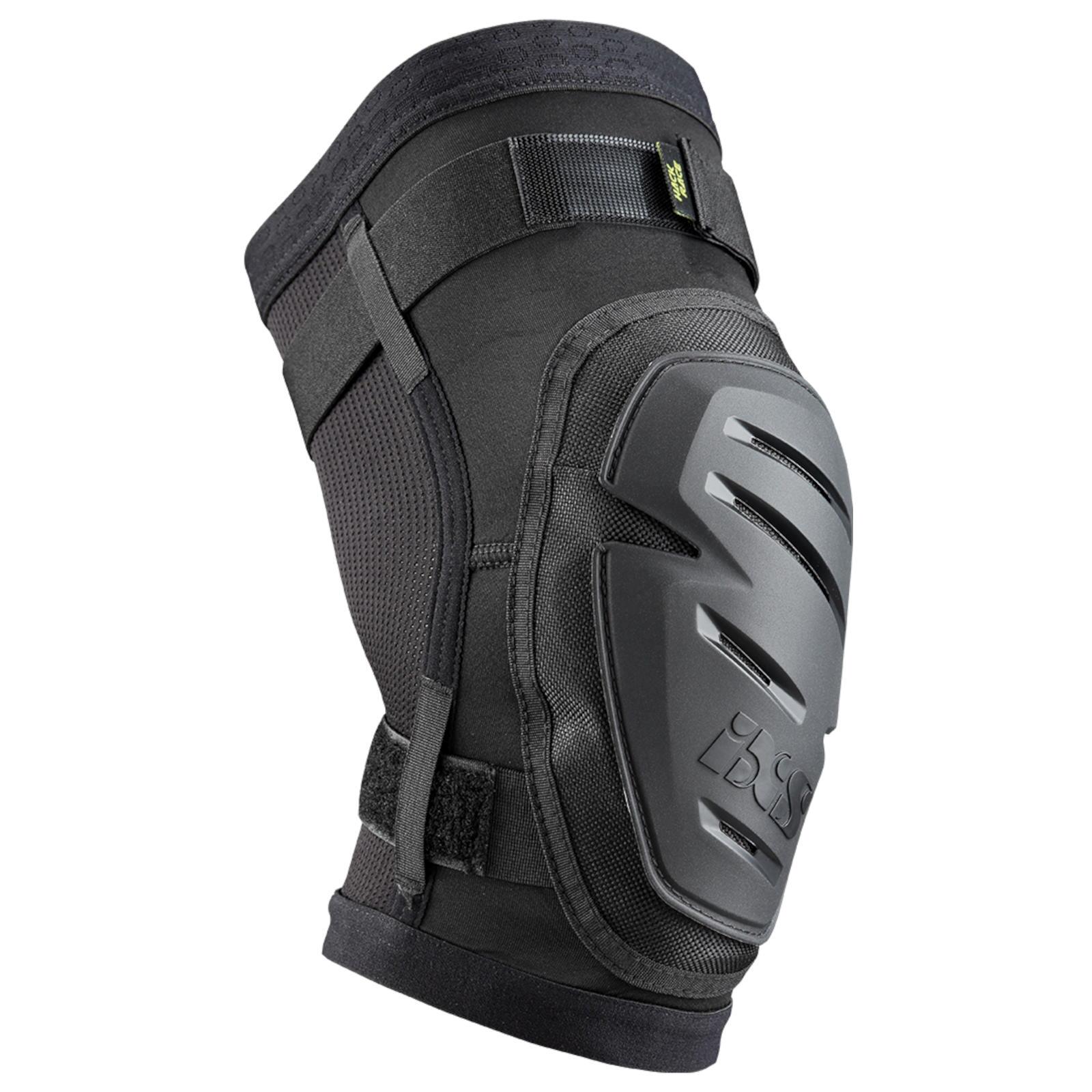 IXS Hack Race Kniebeschermers - Zwart