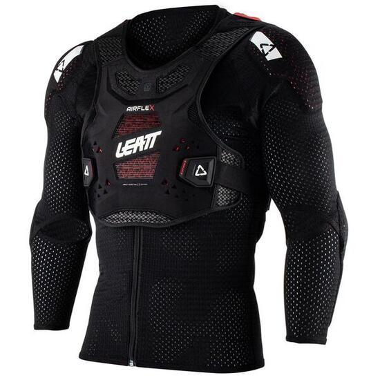 Leatt Herren Protektorenjacke AirFlex, Schwarz