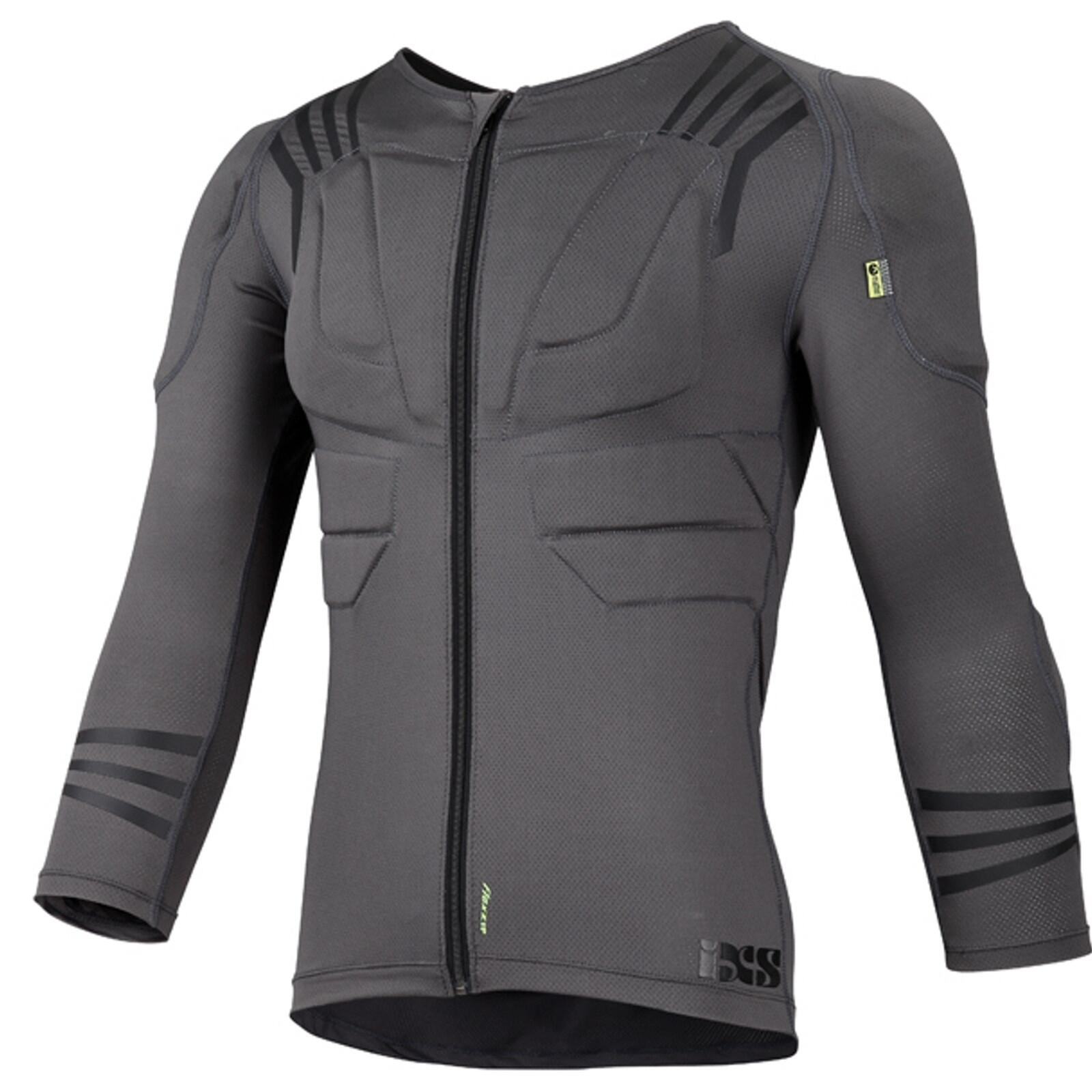 IXS Trigger Upper Body Protective Protector Jas - Kinderen - grafiet zwart