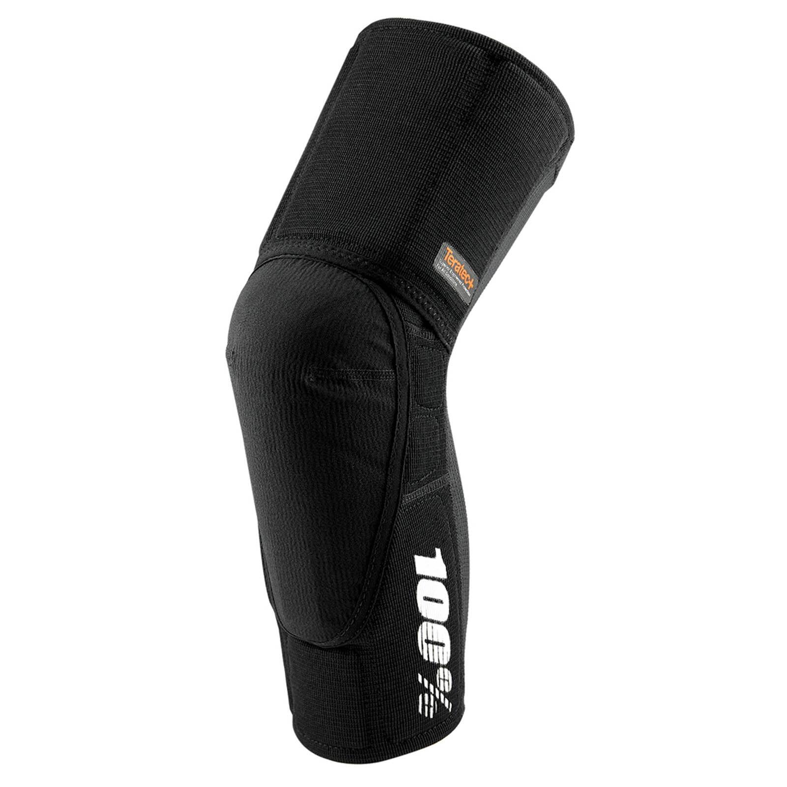 100% Teratec Plus kniebeschermers - zwart