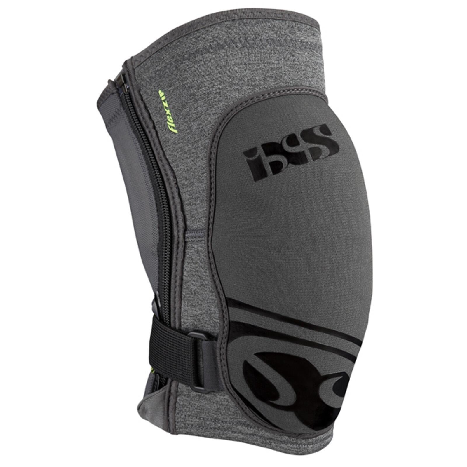 IXS Flow Zip Kniebeschermers - Grijs/Zwart