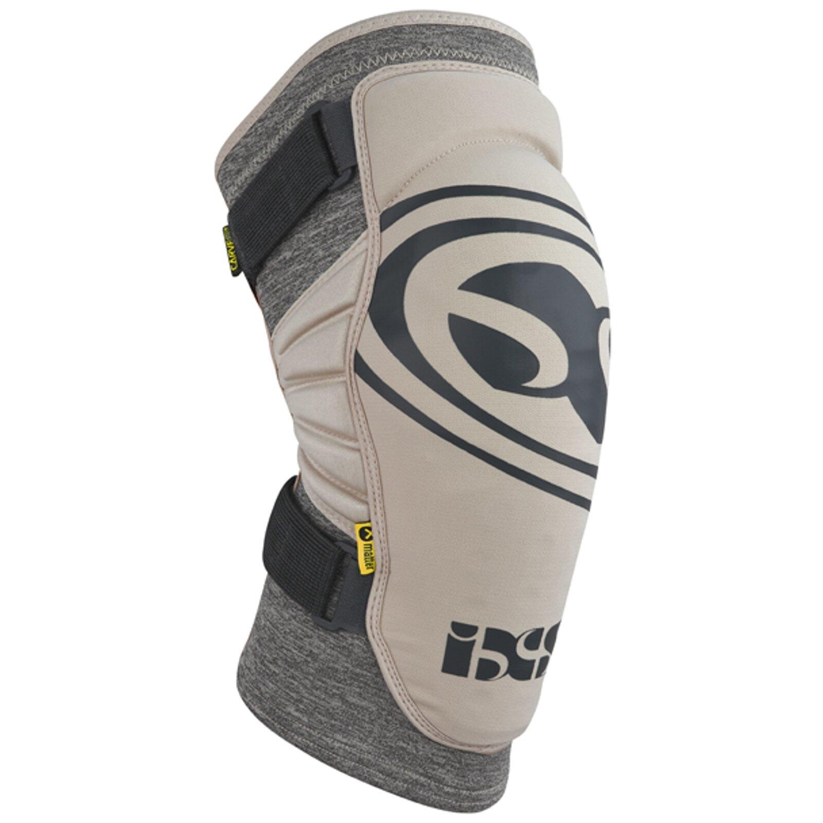 IXS Carve EVO+ kniebeschermer - Camel