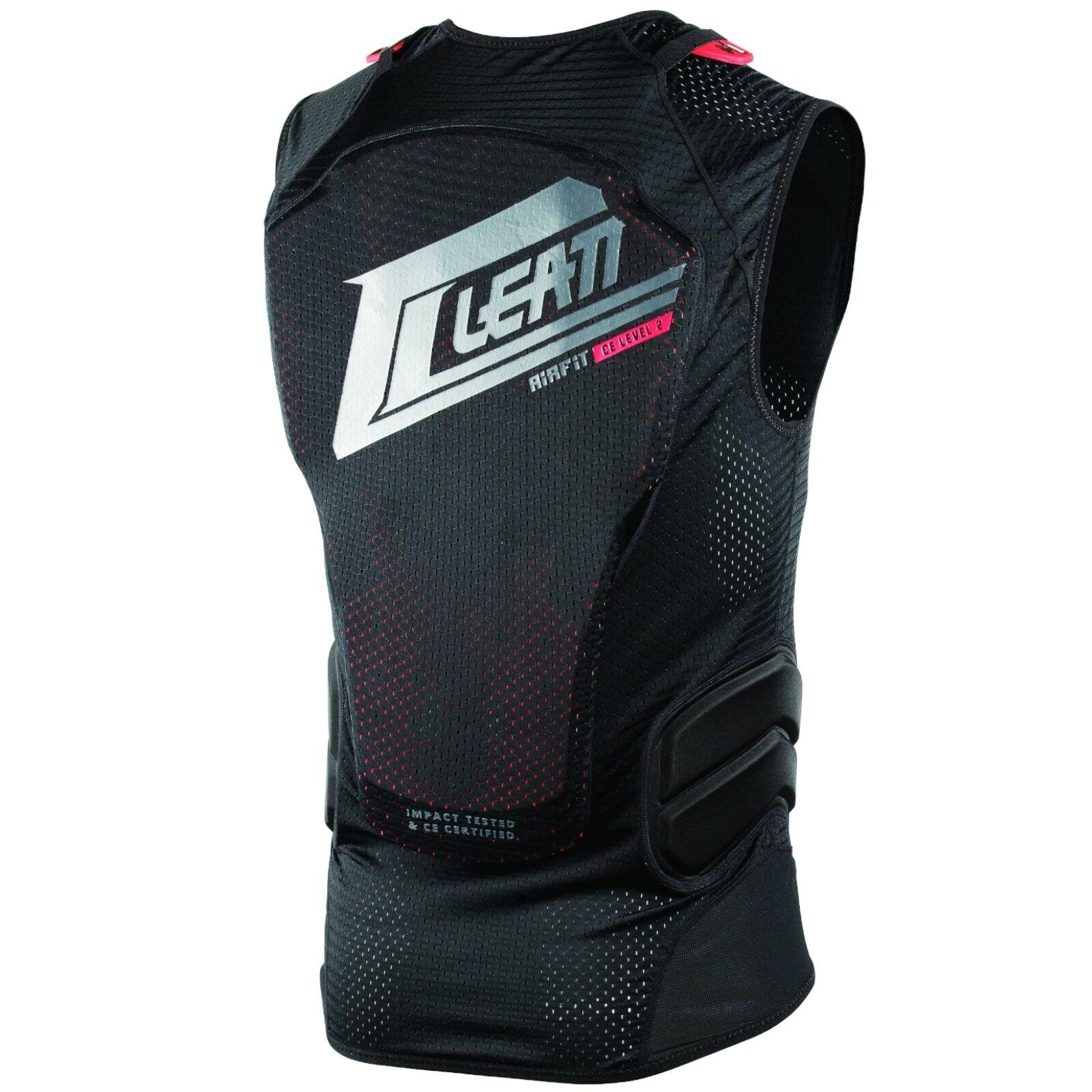 Leatt Unisex Protektorenshirt Ärmellos Back Protector 3DF, Schwarz 1/2