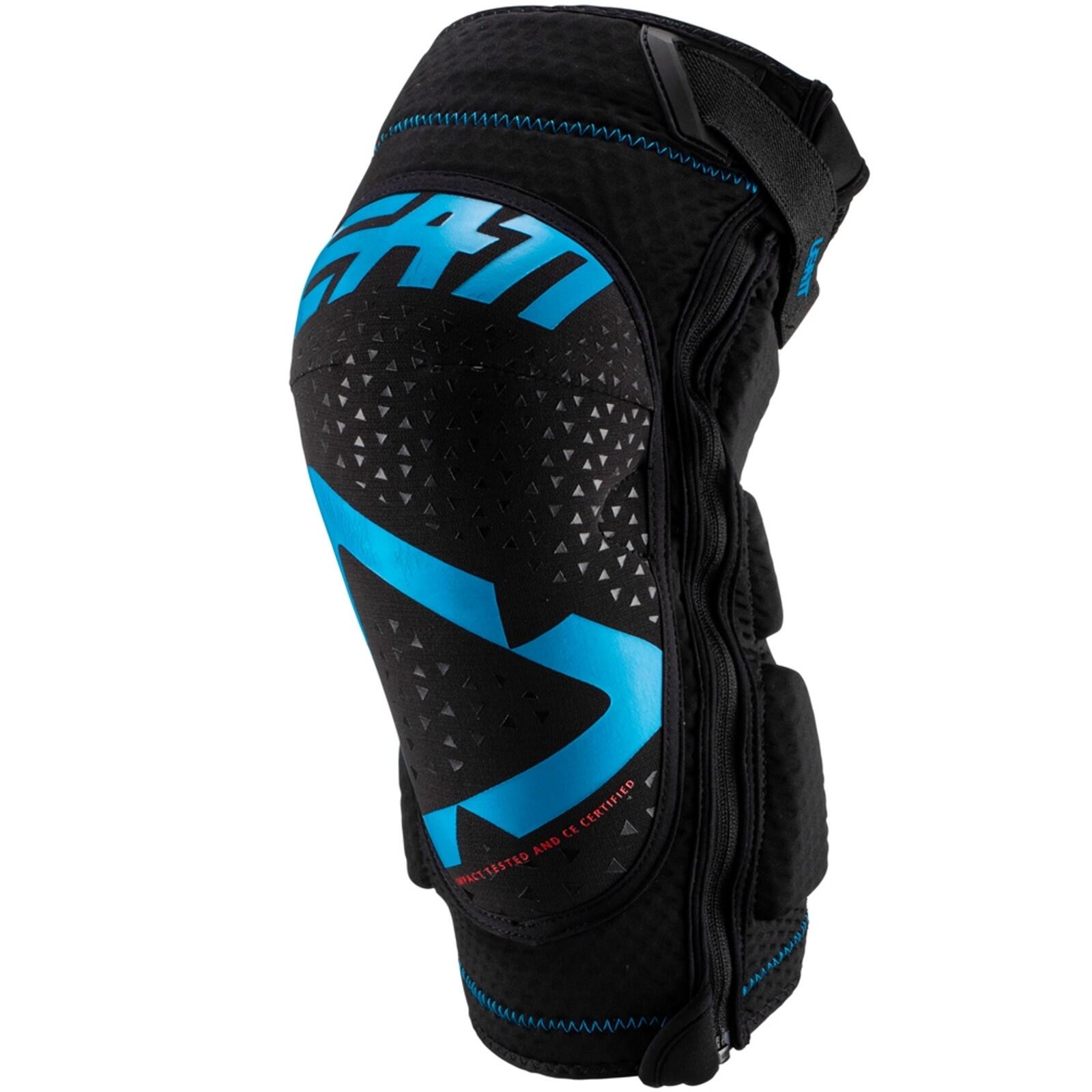 Genouillère 3DF 5.0 Zip - Noir/Bleu 2/3