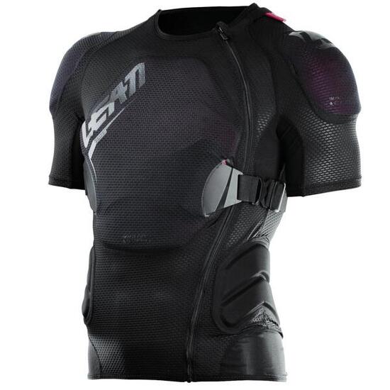 T-shirt de protection Vélo Manches courtes - 3DF AirFit Lite Noir