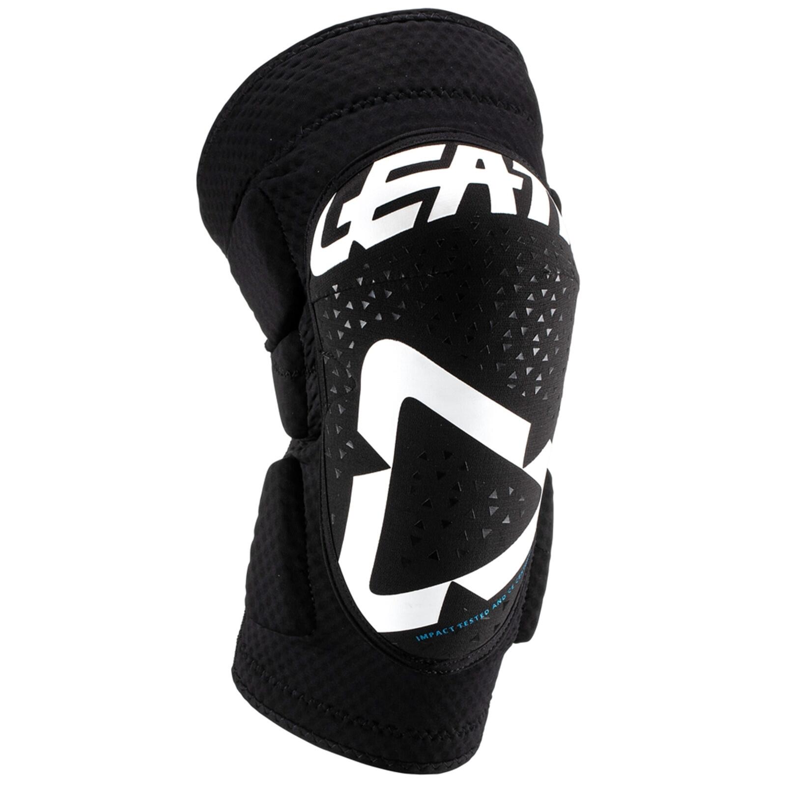 LEATT Kniebeschermer 3DF 5.0 - Zwart/Wit