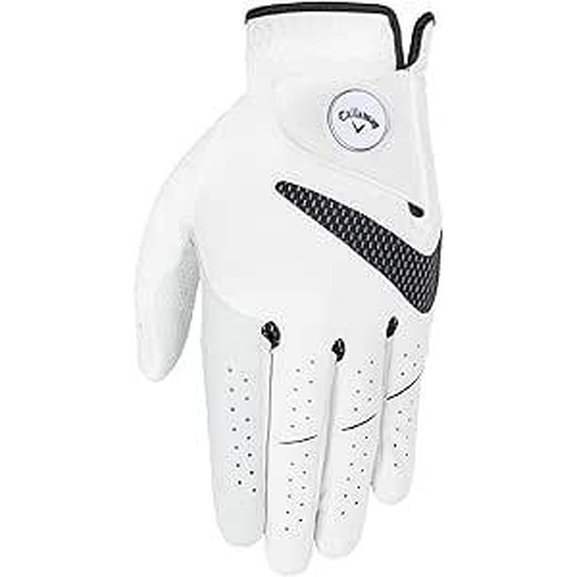 Callaway - Callaway New Syntech 2025, Gant De Golf Pour Homme - Gant De Golf - Blanc|noir - Decathlon