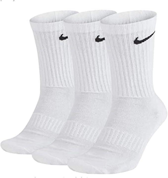 NIKE 3-Pack Crew Socks White