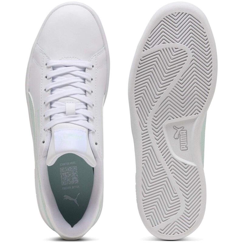 Pantofi sport unisex Puma Smash 3.0 L, Alb