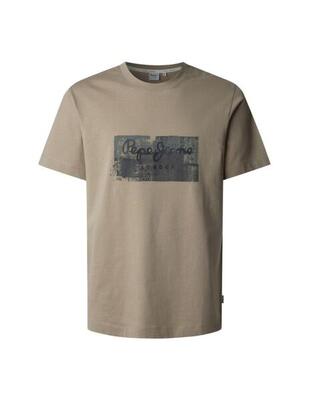 Men's T-shirt Pepe jeans Dalter Beige