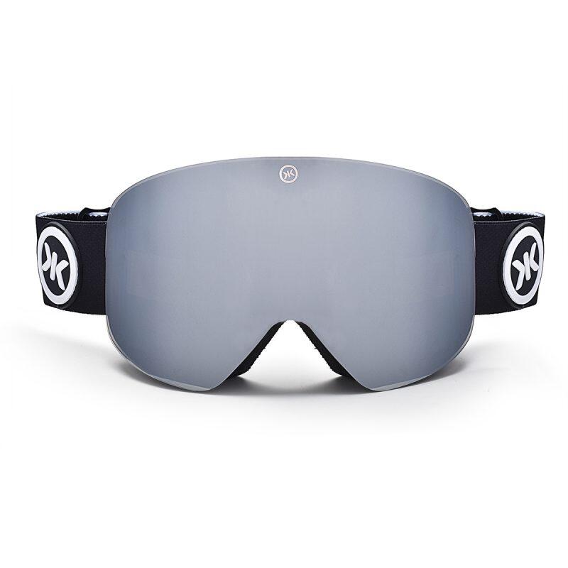 Lekker Snow - Carbon Mirror Mask - Masque De Ski - Gris - 115 Cm S/m - Decathlon