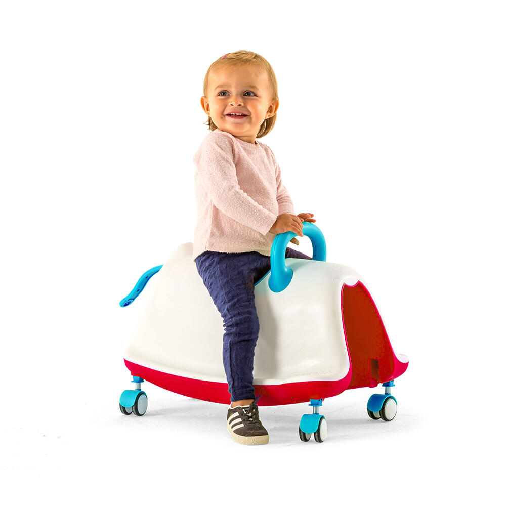 4-in-1 Chillafish Trackie Blauw: Kinderfiets & Loopwagen 3/7