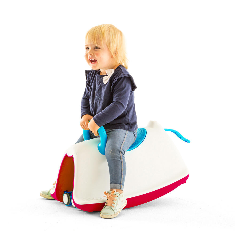 4-in-1 Chillafish Trackie Blauw: Kinderfiets & Loopwagen 4/7