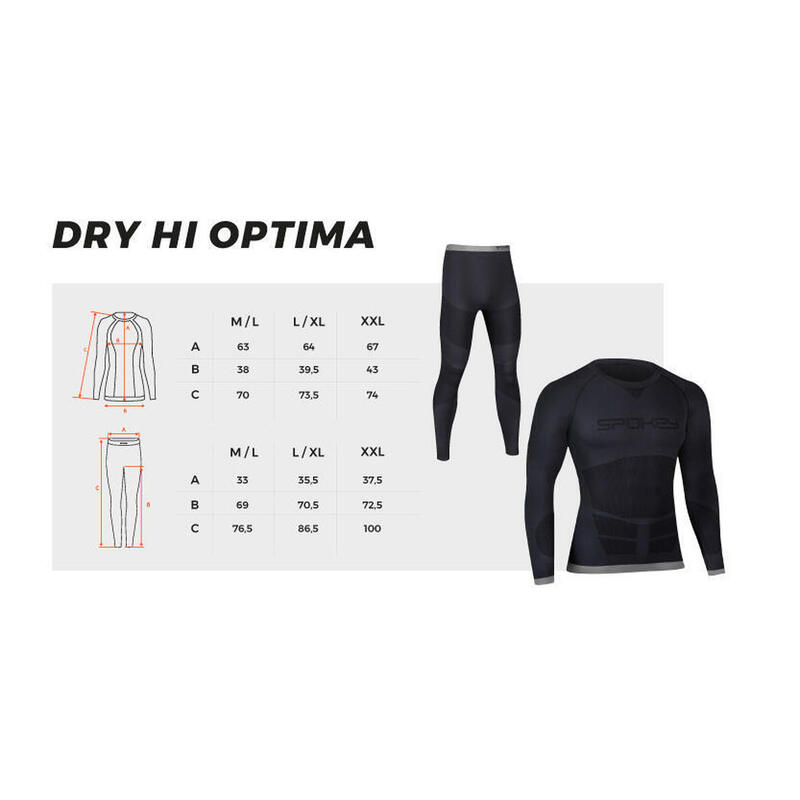 Zestaw bielizny termoaktywnej Spokey DRY HI OPTIMA
