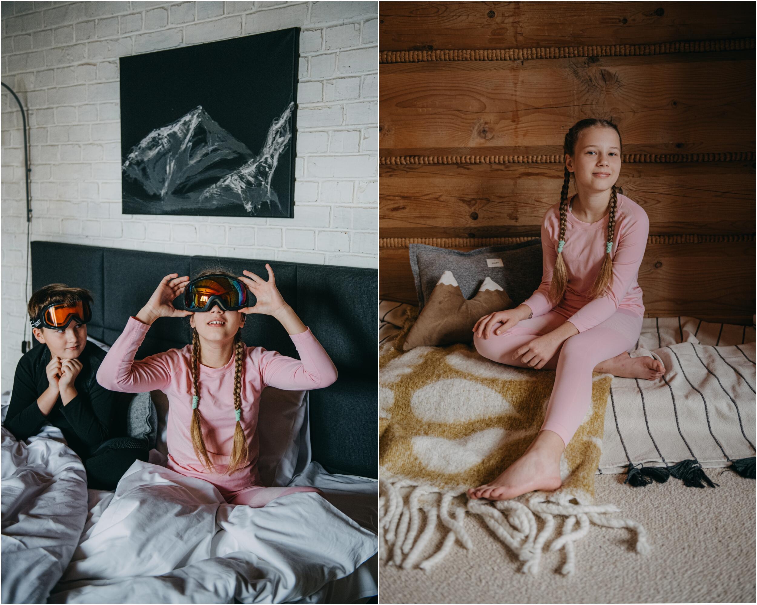 Bielizna termiczna dla dziewczynki Spokey Furious Girl 6/7