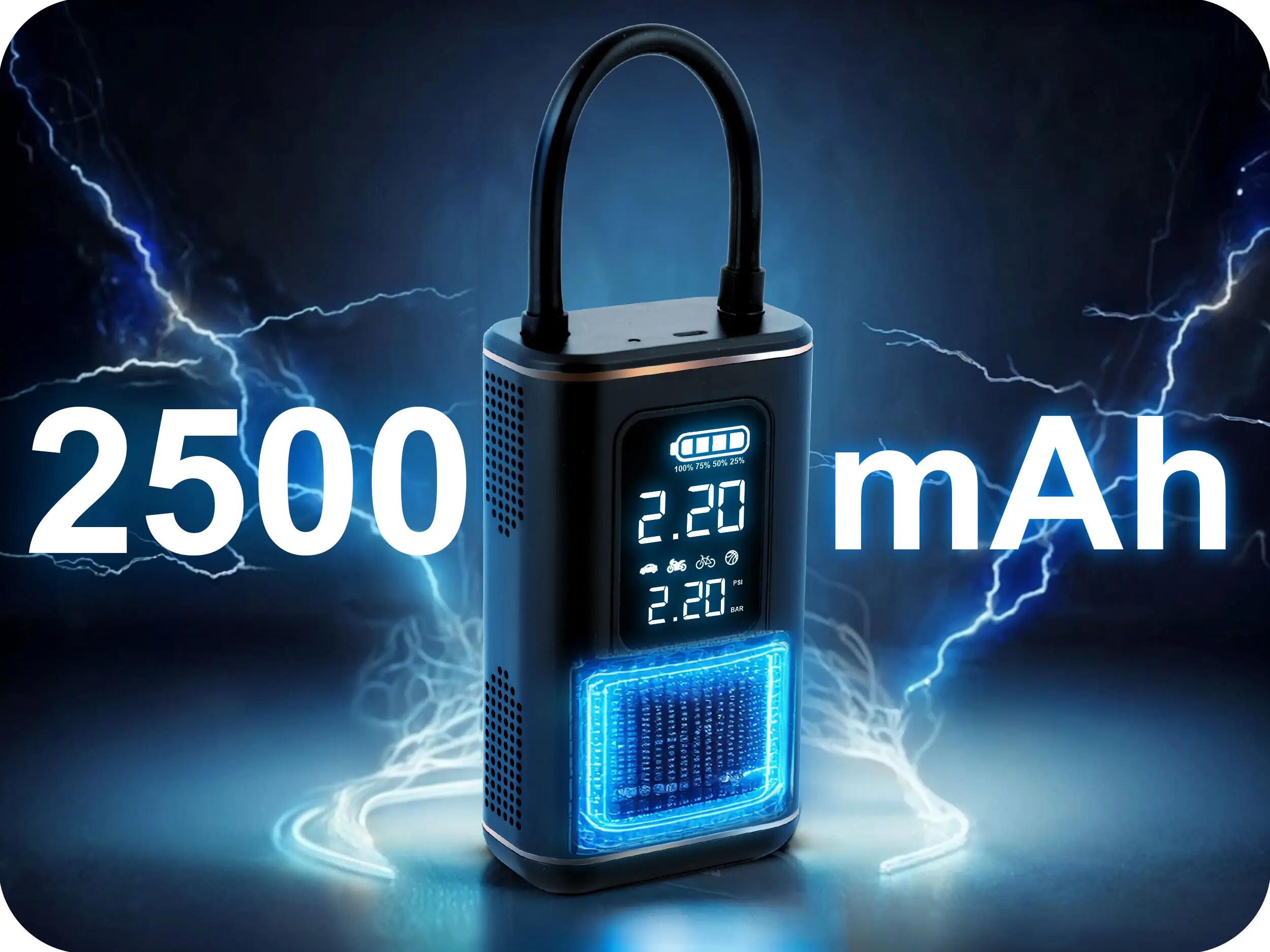 Pompka elektryczna bezprzewodowa mini kompresor Humberg HM-253 6/7