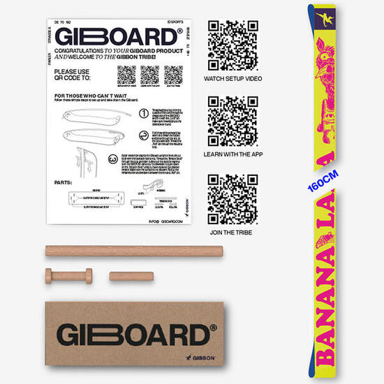 Gibbon Giboard Line Bananalama