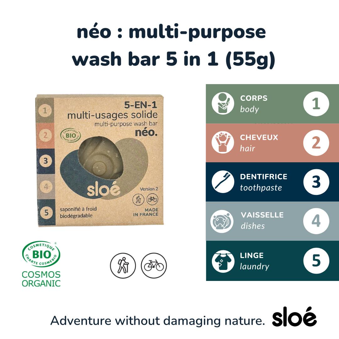NEO 5-IN-1 VASTE MULTIFUNCTIONELE ZEEP (60G) MET DOOSJE 2/7