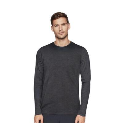 Heren-t-shirt met lange mouwen van 100% merinowol - finn 210