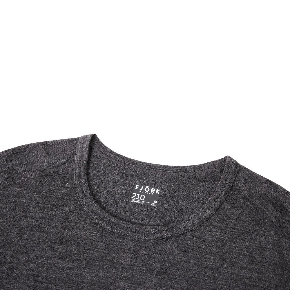 LangärLSiges Herren-T-Shirt aus 100 % Merinowolle – Finn 210 4/4